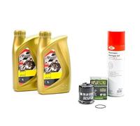 Kit Entretien Vidange Standard pour VESPA Sprint 125 de 2014 à 2023 - ENI I-RIDE RACING 5w40 2L
