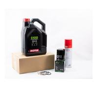 Kit Entretien Vidange Standard pour YAMAHA FJR 1300 de 1998 à 2003 - MOTUL 5100 10W40 4L
