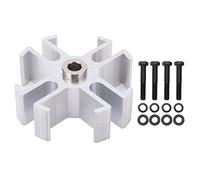 Kit Entretoise Ventilateur Radiateur 1 Pouce Aluminium, Remplacement OEM 1210, Compatible GM SBC - Construction Durable, Ajustement Précis, Installation Facile