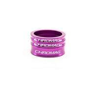 Entretoises de direction chromag aluminium violet