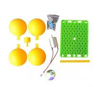 Kit éolienne verticale didactique : générateur éolien silencieux pour STEM, modèle physique 150 mm (A)