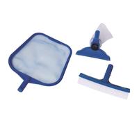 Kit épuisette surface, tête balai, brosse