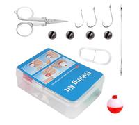 Kit Équipement Pêche Ensemble Complet De 24 Pièces D'équipement