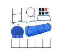 Kit Equipements d'Entraînement d'Agilité pour Chiens 5 Pièces avec Anneaux