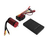 Kit ESC de moteur sans balais RC, rotor ESC 4 pôles sans balais RC à l'épreuve de la poussière pour voiture télécommandé 1/12 (5 900 kV)