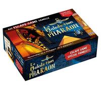 Kit escape game famille La malédiction du pharaon Avec 48 cartes - Collectif - Larousse - Boîte ou accessoire - Jeux livres objets