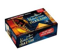 Larousse Kit escape game famille La malédiction du pharaon avec 48 cartes