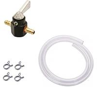 KIT ESSENCE UNIVERSEL : ROBINET 6MM + DURITE 1M + COLLIER MOTO MOBYLETTE CYCLOMOTEUR TONDEUSE MOTOCULTEUR DEBROUSSAILLEUSE TRONCONNEUSE QUAD SCOOTER
