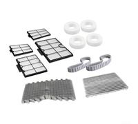 Kit et Brosse Robot Piscine 12 Compatible Kit et Brosse Robot | Compatibilité totale, 12 incluses, filtration précise, nettoyage approfondi, matériaux durables