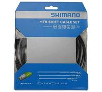 Kit et Gaines de Cà¢bles de Dérailleur Shimano MTB OT-SP41 Optislick Scellés avec Butées, Noir, Uni