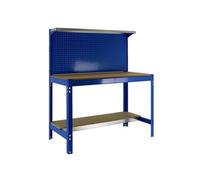 - Kit Etabli 1440x1500x600mm Charge 600Kg - SIMONWORK BT3 1500 BLEU/BOIS SIMONR
