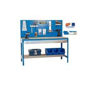 Simon Rack - Kit Etabli avec tiroir 1440x1500x600mm - BT-2 BOX 1500 BLEU/BOIS Bleu G