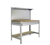 Kit établi Bricolage - 1445x1510x610 - 3 niveaux Bois - SIMON RACK - 8435104946985