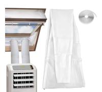 Kit étanchéité fenêtre pour climatiseur Fermeture à glissière universelle