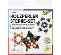 Kit Etoiles en perles en bois CLASSIC, 161 pièces