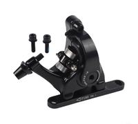 Kit Étrier de Frein pour avant Arrière 160mm Route Kit Étrier | Compatibilité 160/140mm, actionnement par câble, montage réversible, idéal pour réparation vélo(The first 160)