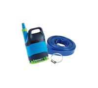 Kit évacuation eau chargée SPIDO CDW400 - Pompe 400 W - Débit 7000 L par heure - Auto ON OFF