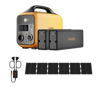 Kit Événementiel RUNHOOD ¿ 600 W + 648 Wh + 200 W Solaire ¿ Énergie Autonome pour Salons et Stands