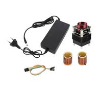 Kit expérimental d'arc Plasma à Bobine Haute fréquence pour démonstration de Flamme électronique - Comprend Une Bobine d'allumage avec Tube époxy et Adaptateur d'alimentation -