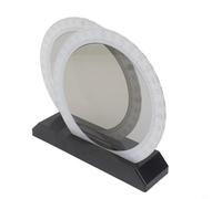 Kit expérimental de polarisation de la lumière avec polariseur optique et plaque d'interférence conçu pour l'enseignement des étudiants et les démonstrations scientifiques (noir et blanc)