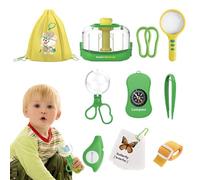 Kit explorateur pour enfants de jouets éducatifs extérieurs portables flexibles Exploration de la nature scientifique avec boîte d'observation créative Jouet