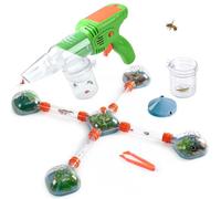 Kit Exploration Enfant, Kit Jeux Exterieur Enfant avec Attrape Insecte, Habitat des Insectes, Tasse d'observation et Pinces, Kit Aventurier Cadeau pour Enfants de 3+ Ans