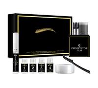 Kit Extensions de Sourcils & Cils, JasCherry Sourcils Lifting Kit, Kit Rehaussement Sourcils à la Maison, Kit Sourcils Permanent pour des Sourcils plus Pleins et Plus épais, Longue Durée 8 Semaines