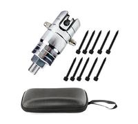 Kit extracteur de cylindre - Extracteur de clou outil de verrouillage, extracteur de roulement de trou borgne en alliage d'acier avec 10 vis pour un retrait facile du cylindre