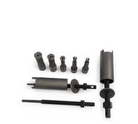Kit extracteur de roulement moto 12 pièces 9-23mm acier carbone | Ensemble complet de 12 pièces, têtes de traction et tiges, convient pour 9-23 mm ID, construction en acier au carbone