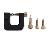 Kit extracteur de vis cassées pour lunettes de vue - Outil de retrait de vis avec démarreur à vis et 2 forets pour lunettes de soleil