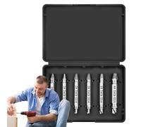 Kit extracteur de vis, enlèvement d'écrous multifonctionnel, extracteur de vis ergonomique pour réparation automobile et travaux mécaniques