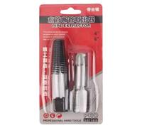 Kit extracteur de vis, kit extracteur de boulons - Kit de démontage de vis en acier au chrome vanadium, design à tête carrée avec extracteur de boulons cassés de tuyau d'eau Easy Out pour projet