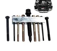 Kit Extracteur de Volant de Direction - Outil de Démontage Antidérapant Renforcé,Extracteur d'Amortisseur de Vilebrequin | pour Pompe à Eau Arbre Clémentine AC Véhicule Automobile SUV Camion Frein