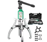 Kit extracteur hydraulique pour le démontage de roulement et d'engrenage, design 2 ou 3 mâchoires avec débattement de 50 mm, indispensable pour les réparations automobiles et mécaniques