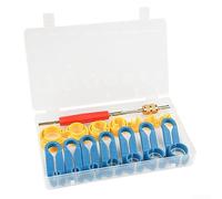 Kit Extraction Fils Électriques pour voiture 16 Outils Kit Extraction | Retrait pour facile des fils, conserve faisceau d'origine, ajoute nouveaux appareils, dommages