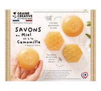 Graine Créative Faire Ses savons au Miel - Coffret DIY