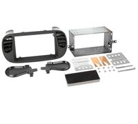 Kit Facade autoradio 2DIN compatible avec Fiat 500-500 C ap07 Noir