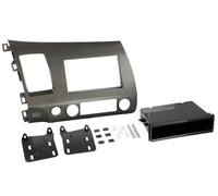 Kit Facade autoradio 2DIN compatible avec Honda Civic Hybrid ap06 Avec vide poch