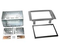 Kit Facade autoradio 2DIN compatible avec Kia Lancia Musa ap14 Anthracite beige