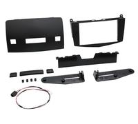 Kit Facade autoradio 2DIN compatible avec Mercedes classe C 07-11 Noir