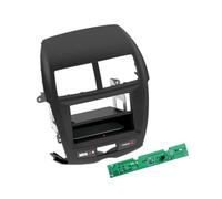 Kit Facade autoradio 2DIN compatible avec Mitsubishi ASX 10-14 Avec vide poche I