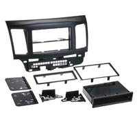 Kit Facade autoradio 2DIN compatible avec Mitsubishi Lancer ap07 Avec vide poche