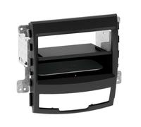 Kit Facade autoradio 2DIN compatible avec Ssangyong Korando 10-13 Avec vide poch