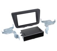 Kit Facade autoradio 2DIN Suuzuki Baleno ap16 Avec vide poche Noir