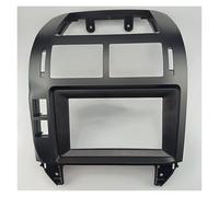 Kit Façade D'autoradio 7/9 Pouces pour VW pour Polo 2004-2011 Voiture DVD Seulement Cadre Audio Raccord Adaptateur Tableau Bord Garniture Panneau Facial Montage Cadre Radio(7inch Frame)