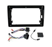 Kit Façade D'autoradio 9 Pouces pour A4 S4 pour RS4 8E 8F B9 B7 Cadre Facial 2 Din Autoradio GPS Stéréo Contrôle Central Tableau Bord Panneau Kit Montage Cadre Radio