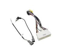 Kit Façade D'autoradio 9 Pouces pour Hyundai pour Tucson 2015-2018 Autoradio Fascia Panneau Tableau Bord Kit Installer Adaptateur Lunette Console Plaque Facia Montage Cadre Radio(Power Cord)