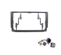 Kit Façade D'autoradio 9 Pouces pour Seat pour Ibiza MK5 6F 2017-2021 Autoradio Fascias Android Stéréo Cadre Lecteur 2 Din Tête Unité Panneau Tableau Bord Montage Cadre Radio(with canbus 22cm)