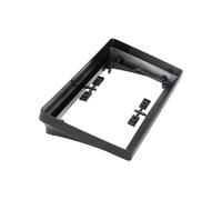 Kit Façade D'autoradio Adaptateur Fascia Cadre Voiture 9 Pouces pour Kia pour Ceed 2006 - 2012 Kit Panneau Montage Tableau Bord Radio Android Montage Cadre Radio(10-12 Frame Cable)