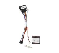 Kit Façade D'autoradio Décodeur Radio Android Câble d'alimentation Adaptateur Faisceau Câbles Voiture Boîte Canbus RP5-PA-104 pour Peugeot 206 307 2004 - 2012 Montage Cadre Radio(Cable Canbus)